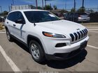 2017 Jeep Cherokee Sport 4x4 White vin: 1C4PJMAB0HD225042