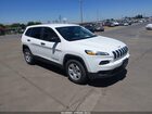 2016 Jeep Cherokee Sport White vin: 1C4PJMAB8GW343455