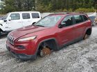 2016 Jeep Cherokee Sport Burgundy vin: 1C4PJMABXGW115294