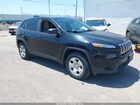 2017 Jeep Cherokee Sport Black vin: 1C4PJMABXHW664205