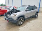 2018 Jeep Cherokee Trailhawk Серебряный vin: 1C4PJMBB4JD559448