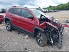 2017 Jeep Cherokee Trailhawk Red vin: 1C4PJMBB6HW551477