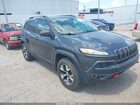 2016 Jeep Cherokee Trailhawk Black vin: 1C4PJMBS0GW103248