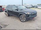 2019 Jeep Cherokee Trailhawk 4x4 Black vin: 1C4PJMBX2KD418939