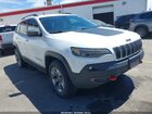 2019 Jeep Cherokee Trailhawk 4x4 White vin: 1C4PJMBX4KD185520