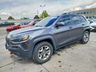 2019 Jeep Cherokee Trailhawk Gray vin: 1C4PJMBX7KD395478