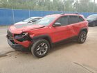 2019 Jeep Cherokee Trailhawk Red vin: 1C4PJMBX8KD471032