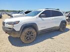 2021 Jeep Cherokee Trailhawk White vin: 1C4PJMBX8MD118633