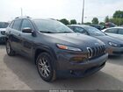 2016 Jeep Cherokee Latitude Gray vin: 1C4PJMCB0GW360120