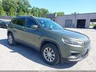 2019 Jeep Cherokee Latitude 4x4 Green vin: 1C4PJMCB0KD343631