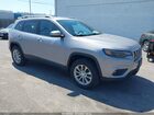 2019 Jeep Cherokee Latitude 4x4 Silver vin: 1C4PJMCB3KD343638