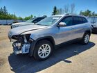 2021 Jeep Cherokee Latitude Silver vin: 1C4PJMCB4MD126151