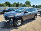 2016 Jeep Cherokee Latitude Gray vin: 1C4PJMCB6GW241973