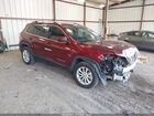 2019 Jeep Cherokee Latitude 4x4 Red vin: 1C4PJMCB6KD433107