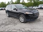 2018 Jeep Cherokee Latitude 4x4 Black vin: 1C4PJMCB7JD528449