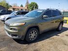 2018 Jeep Cherokee Latitude Зеленый vin: 1C4PJMCB7JD602291