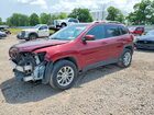 2019 Jeep Cherokee Latitude Burgundy vin: 1C4PJMCB9KD213752