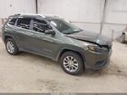 2019 Jeep Cherokee Latitude 4x4 Зеленый vin: 1C4PJMCB9KD228896