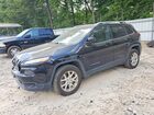 2017 Jeep Cherokee Latitude Black vin: 1C4PJMCS6HW649097
