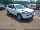 2016 Jeep Cherokee Latitude Белый vin: 1C4PJMCS7GW237026