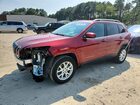 2017 Jeep Cherokee Latitude Burgundy vin: 1C4PJMCS7HW504800