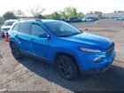 2018 Jeep Cherokee Latitude 4x4 Blue vin: 1C4PJMCX0JD598614