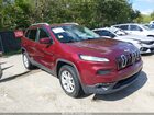 2018 Jeep Cherokee Latitude 4x4 Red vin: 1C4PJMCX1JD609801