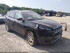 2016 Jeep Cherokee Limited Black vin: 1C4PJMDB4GW267129