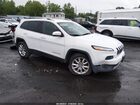 2016 Jeep Cherokee Limited White vin: 1C4PJMDB5GW343683