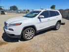 2016 Jeep Cherokee Limited White vin: 1C4PJMDB7GW337562