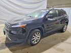 2018 Jeep Cherokee Limited Black vin: 1C4PJMDBXJD599482