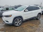 2019 Jeep Cherokee Limited White vin: 1C4PJMDN3KD213108