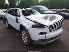 2016 Jeep Cherokee Limited White vin: 1C4PJMDS5GW286157