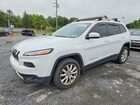 2017 Jeep Cherokee Limited White vin: 1C4PJMDS8HW563529