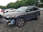 2019 Jeep Cherokee Limited Серый vin: 1C4PJMDX3KD412970