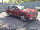 2019 Jeep Cherokee Limited 4x4 Maroon vin: 1C4PJMDX3KD423998