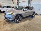 2020 Jeep Cherokee Limited Серебряный vin: 1C4PJMDX3LD506607