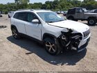 2020 Jeep Cherokee Limited 4x4 White vin: 1C4PJMDX3LD516988