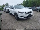 2022 Jeep Cherokee Limited 4x4 White vin: 1C4PJMDX5ND554533