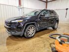 2018 Jeep Cherokee Limited Black vin: 1C4PJMDX6JD549867