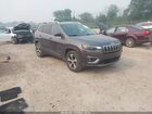 2019 Jeep Cherokee Limited 4x4 Gray vin: 1C4PJMDX7KD304836