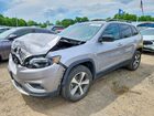 2022 Jeep Cherokee Limited Silver vin: 1C4PJMDX7ND520285