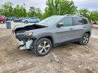 2020 Jeep Cherokee Limited Gray vin: 1C4PJMDX8LD544611
