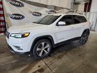 2019 Jeep Cherokee Limited White vin: 1C4PJMDXXKD303910