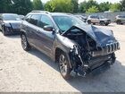 2019 Jeep Cherokee Overland 4x4 Gray vin: 1C4PJMJN9KD233528