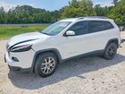 2018 Jeep Cherokee Latitude Plus White vin: 1C4PJMLB3JD581732