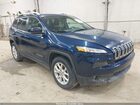 2018 Jeep Cherokee Latitude Plus 4x4 Blue vin: 1C4PJMLB7JD541329