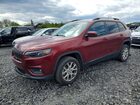 2020 Jeep Cherokee Latitude Plus Burgundy vin: 1C4PJMLB7LD646990