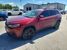 2021 Jeep Cherokee Latitude Plus Maroon vin: 1C4PJMLB7MD210397