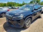2019 Jeep Cherokee Latitude Plus Черный vin: 1C4PJMLB8KD355137